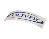 6401-5055 Oliver Nameplatelogo Blue On White