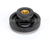 64065 Saniserv Knob, Plas Blk 1-7/8