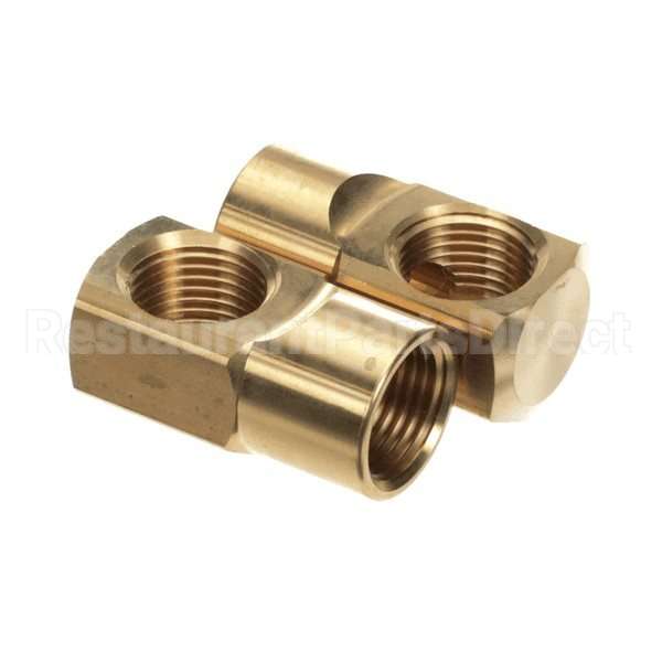 64211 Compatible Fisher Close Elbow 1/2F Brs 2Ea