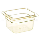 64HP Compatible Cambro 1/6 High Heat Food Pan Amber