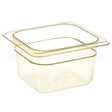 64HP Compatible Cambro 1/6 High Heat Food Pan Amber