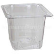65CLRCW-135 Compatible Cambro Colander Food Pan 1/6X5 Clear
