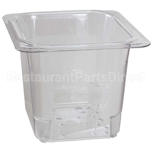 65CLRCW-135 Compatible Cambro Colander Food Pan 1/6X5 Clear