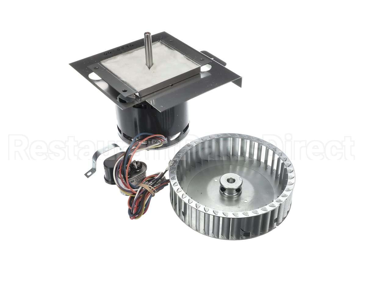 66-5596 Nu-Vu Assy,Motor,1/3Hpdv,Short,8"Cag