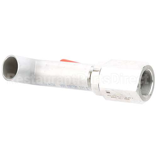 66553 Compatible Henny Penny Valve, Drain, Weld Assy, 290/590