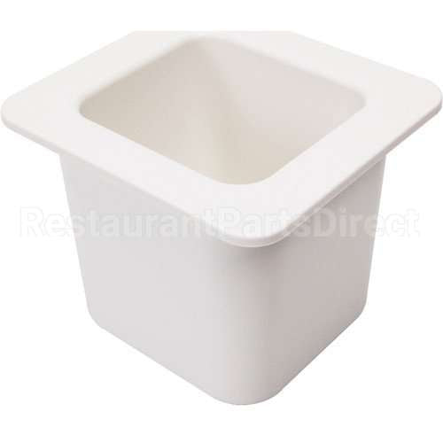 66CF-148 Compatible Cambro Cold Pan 1/6 White-148