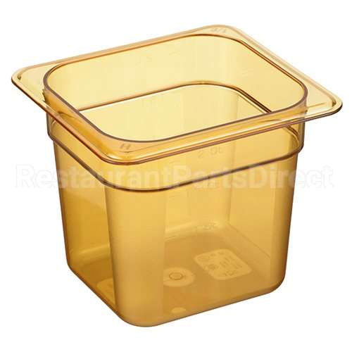 66HP772 Compatible Cambro Sixth Size 6In Food Pan Hight Heat