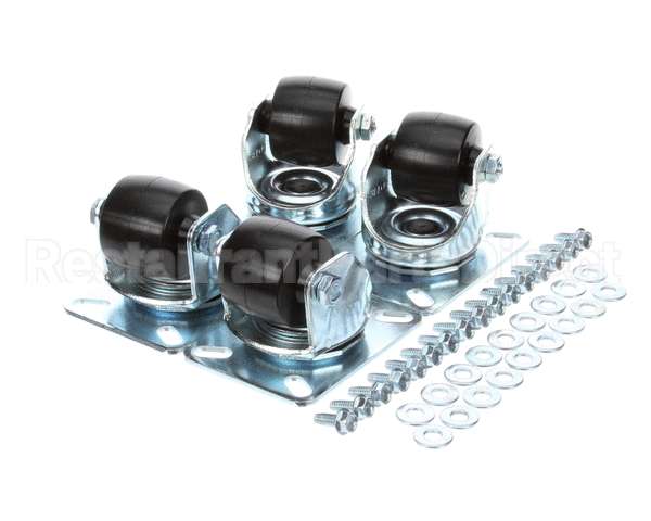 67061 Perlick Caster Kit, Set Of 4, 2-7/8 H