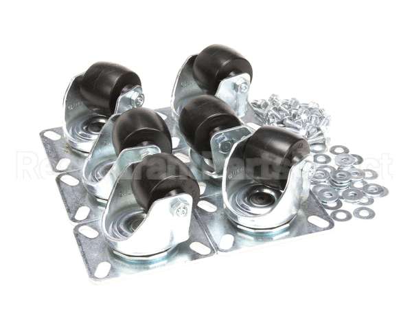 67062 Perlick Caster Kit, Set Of 6, 2-7/8 H