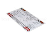 67329 Henny Penny Lid Instruction Label