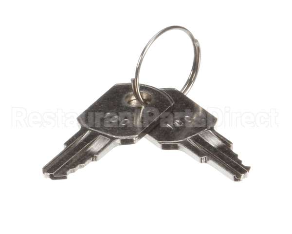 67876 Perlick Key, Lock, Sliding Door, Black