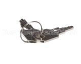 67876 Perlick Key, Lock, Sliding Door, Black