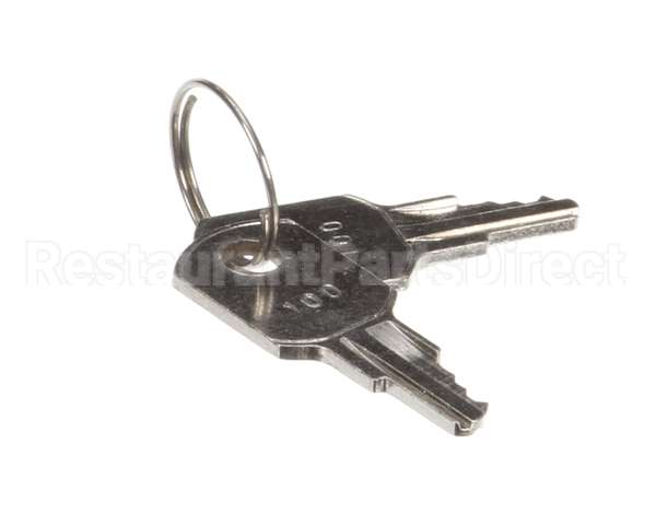 67876 Perlick Key, Lock, Sliding Door, Black