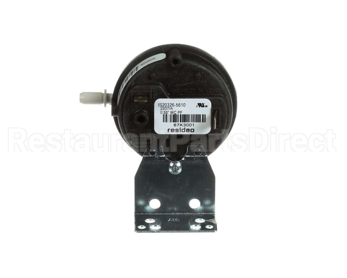 67K30 Lennox .55"Wc Spst Pressure Switch