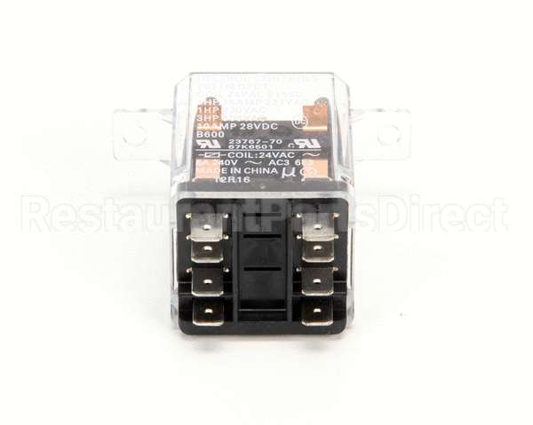 67K65 Lennox 01, Dpdt Flange Mount Relay, 24 Vac