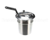 68393-4 Nemco 4Qt Inset W/Hinge Cover & Ldl