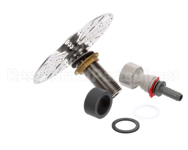 68743SS Perlick Glass Rinser, Stainless Steel,