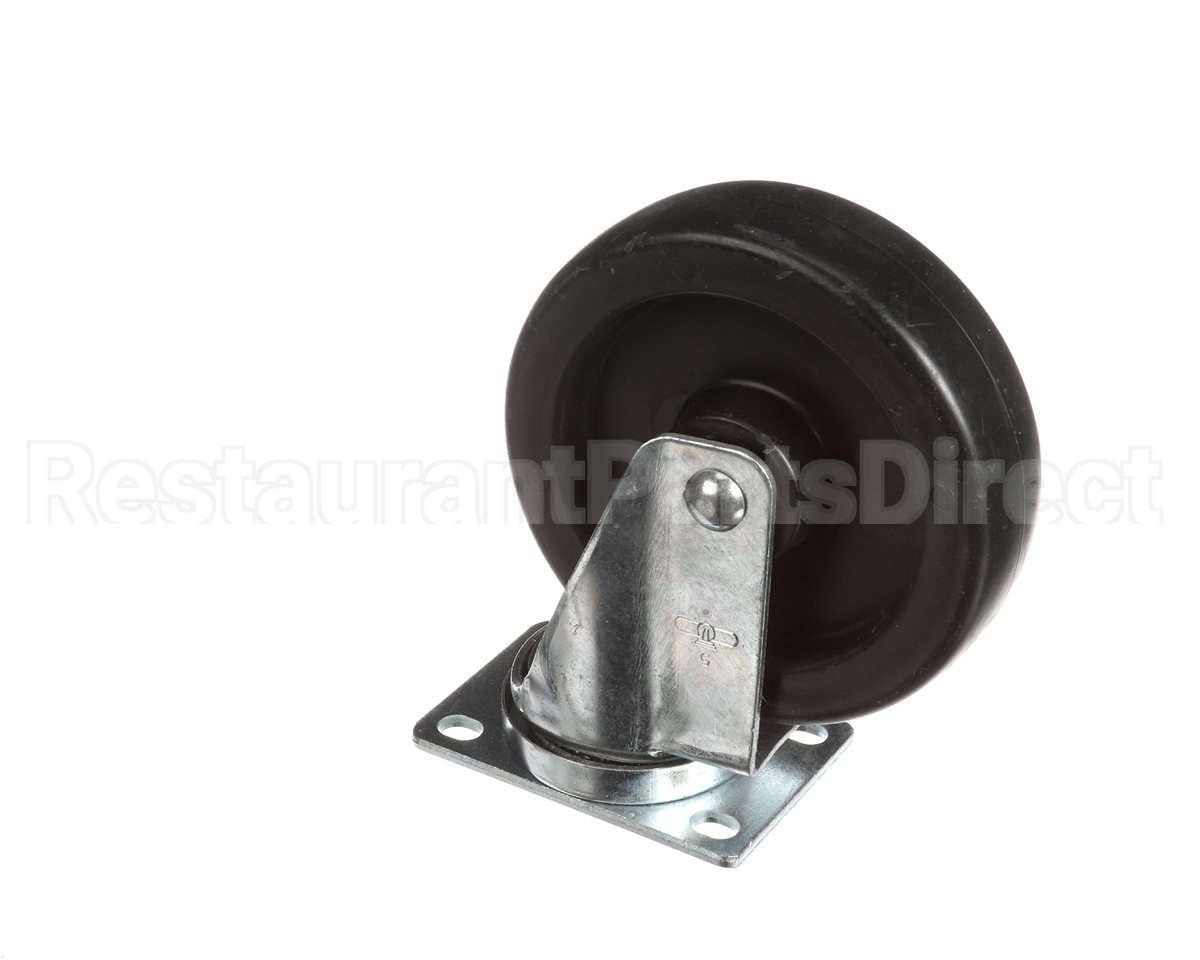 6C525001HDP Kason Plate Mount Caster W/ 5" Wheel, No