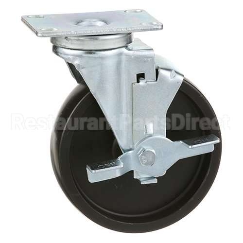 6C525001HDPTLB Compatible Kason Kason 5 In Plate Caster W/ Brake, Swivel