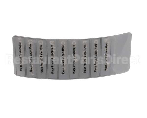 6LT003 Perfect Fry Label,Preset Slider