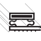 7000272-24 Compatible Sertek Door Gasket - 18.5 X 21.5