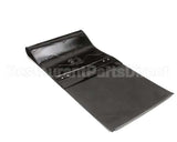 7001095 Antunes Black Wavy Silicone Belt