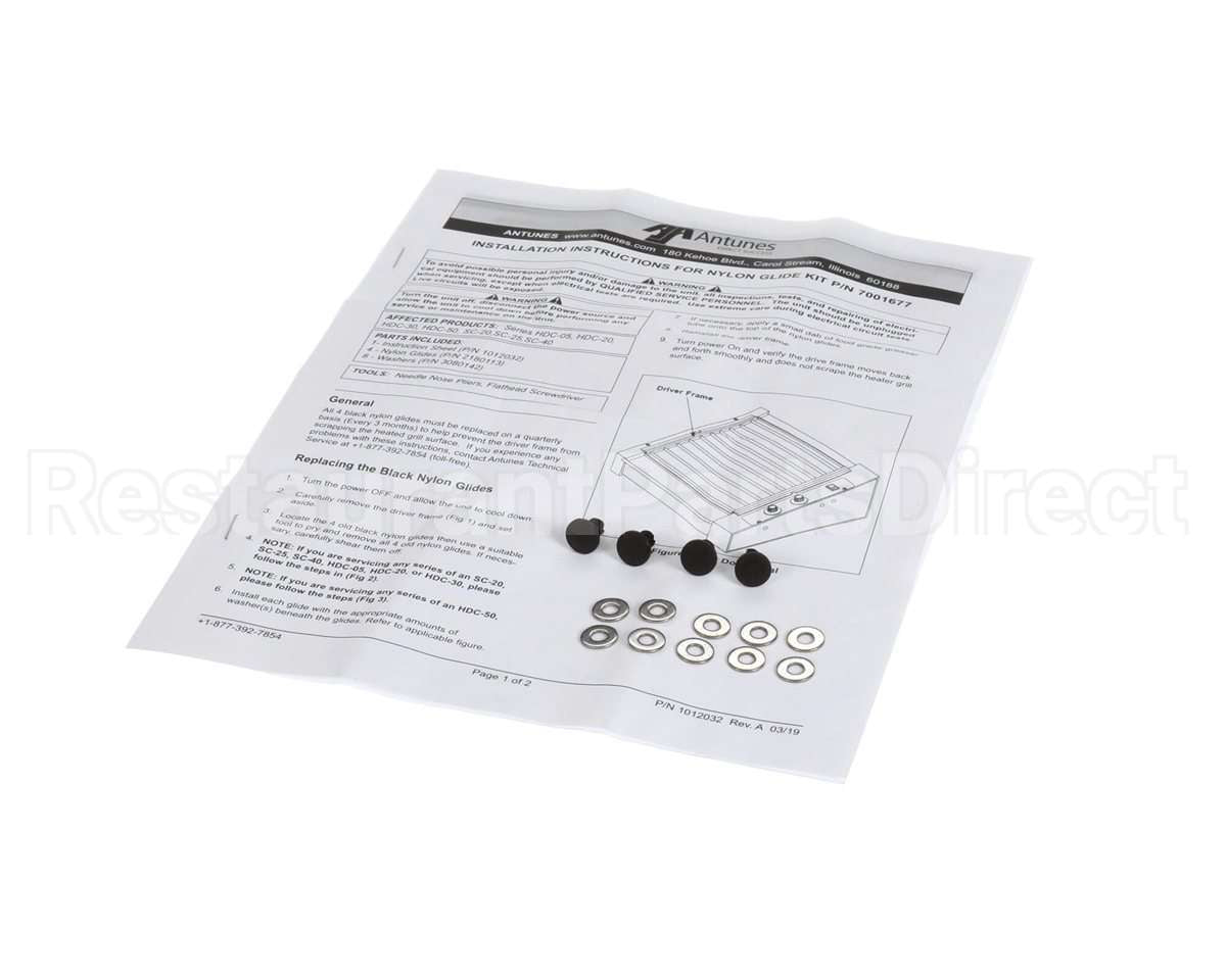 7001677 Antunes Nylon Glide Kit (4 Pack)