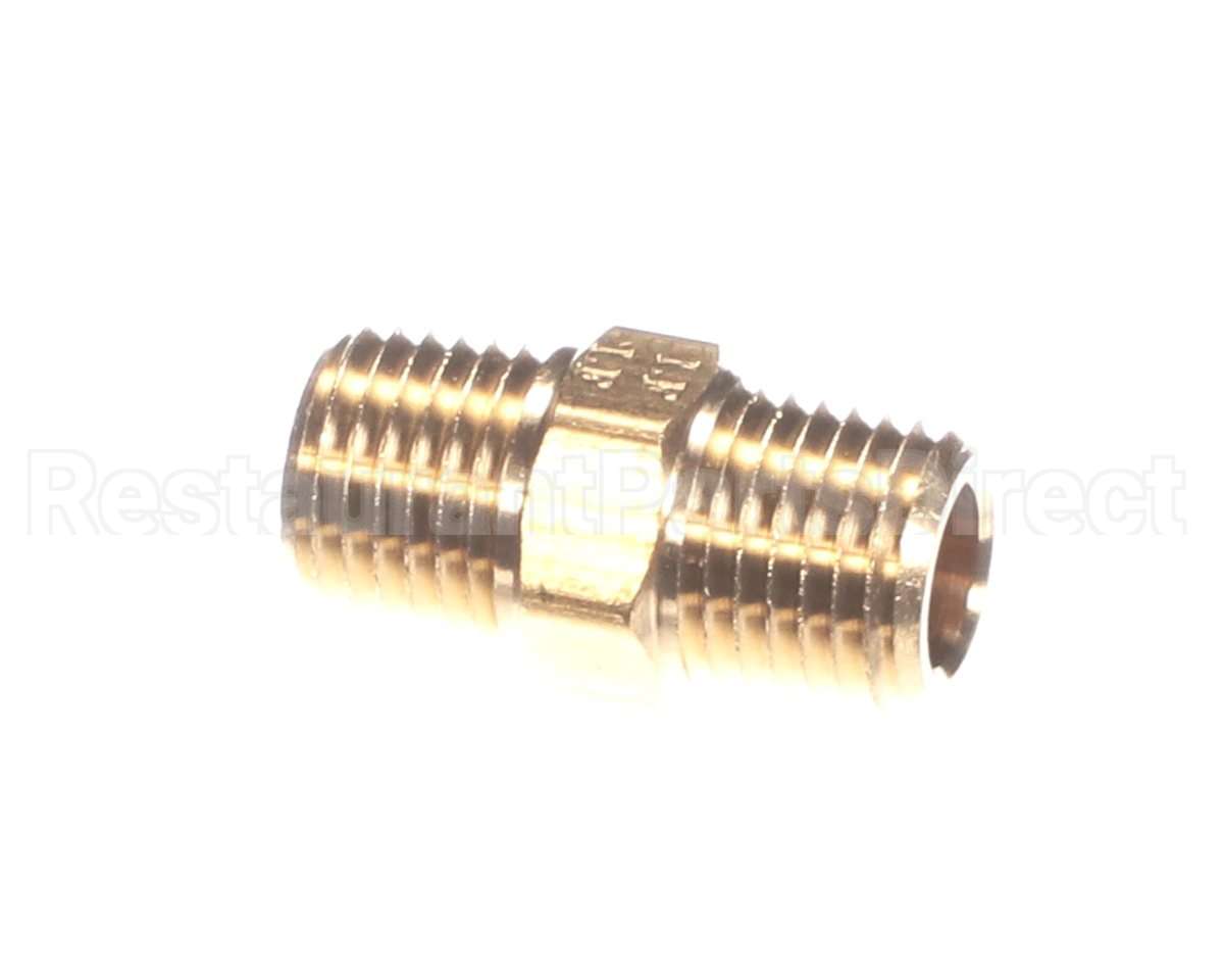 7002624 Antunes Nipple, Hex, 1/4"Mpt, Br