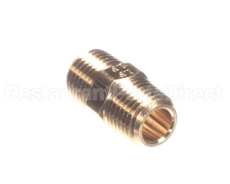 7002624 Antunes Nipple, Hex, 1/4"Mpt, Br