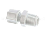 7002630 Antunes Conn,3/8"Cx1/2"Mpt,Jaco,Wht