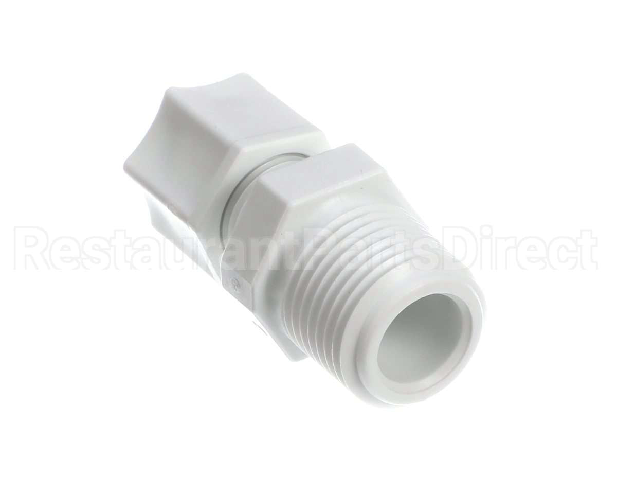 7002630 Antunes Conn,3/8"Cx1/2"Mpt,Jaco,Wht
