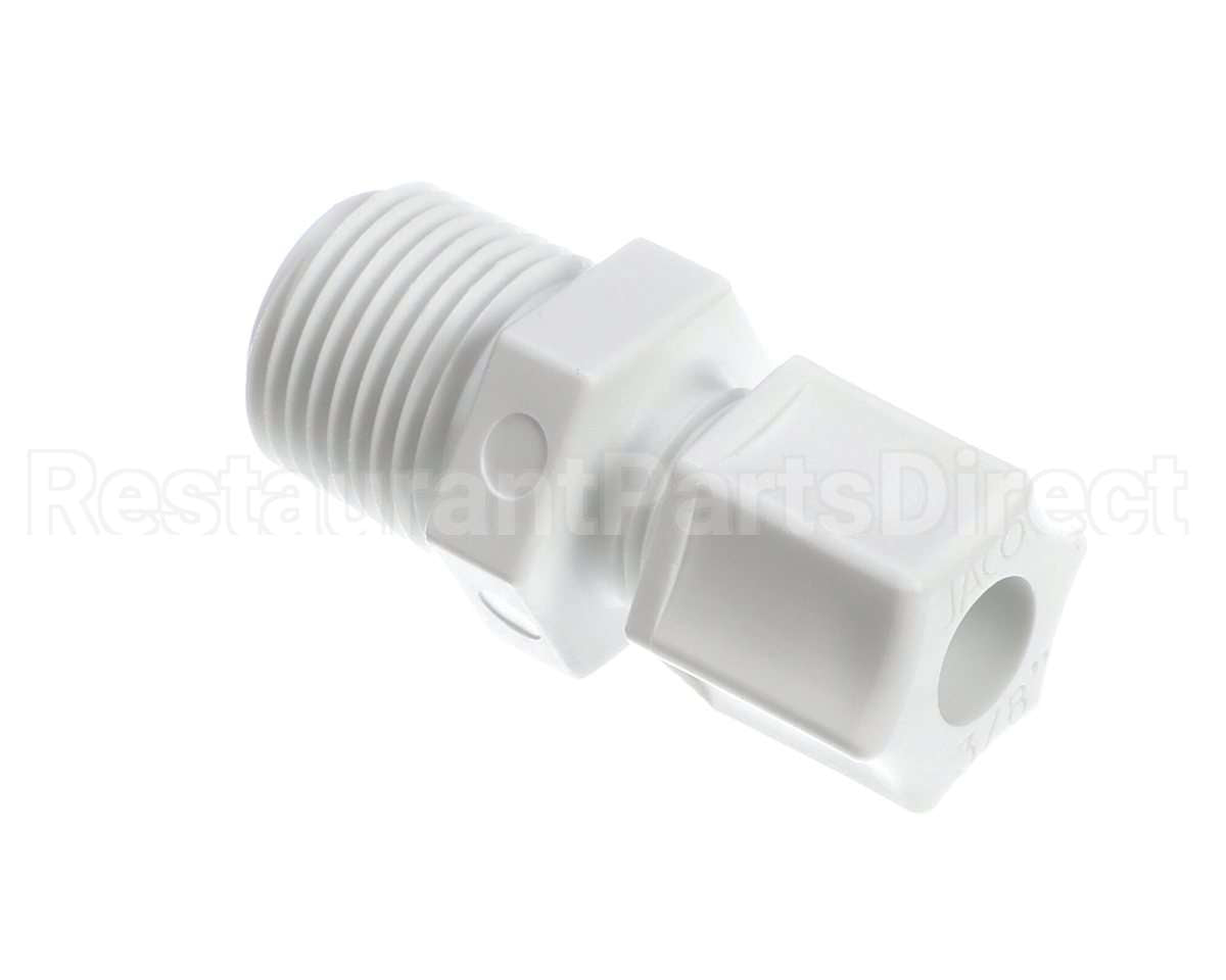 7002630 Antunes Conn,3/8"Cx1/2"Mpt,Jaco,Wht
