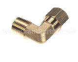 7002672 Antunes Elbow, 1/2"T X 3/8"Mpt, Br