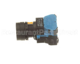 7002781 Antunes Push Button Flush Amber Illuminated