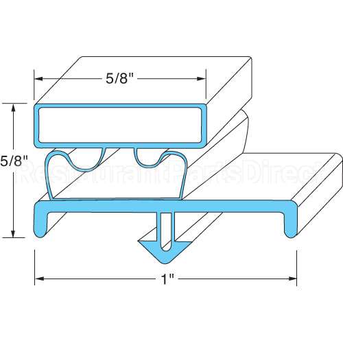 703-677C Compatible Beverage Air Gasket, Door