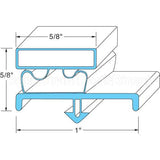 703-677C Compatible Beverage Air Gasket, Door