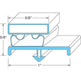 703-963D-11 Compatible Beverage Air Door Gasket 17" X 19 5/8"