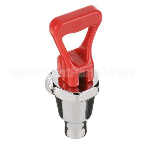 7094.01 Compatible Bunn Chromefaucet, Red Hndl