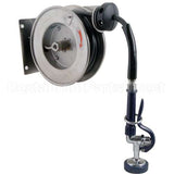 7102-01 Compatible TS Brass Reel, Hose, Expose, 12Ft, 3/8"Npt