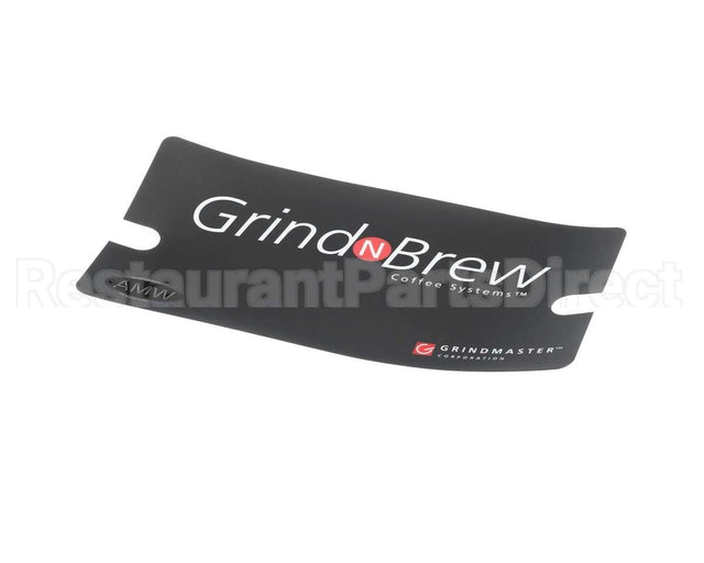71103 Grindmaster Cecilware Decal, Gnb Front