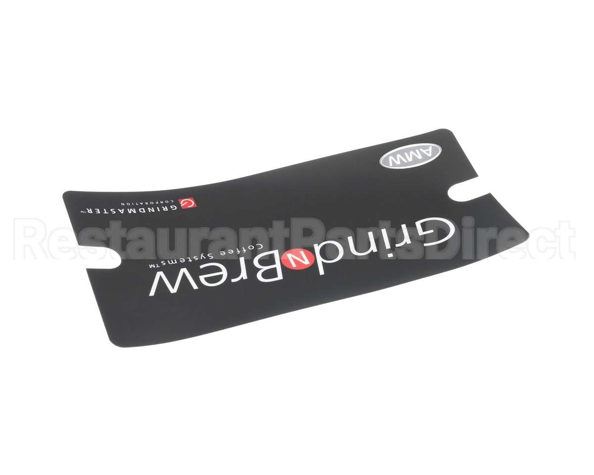 71103 Grindmaster Cecilware Decal, Gnb Front