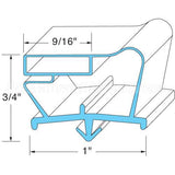 712-012D13 Compatible Beverage Air Door Gasket - 14-5/8" X 19-5/8"