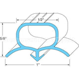 712-025D-01 Compatible Beverage Air Door End Gasket