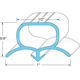 712-025D-02 Compatible Beverage Air Gasket - Cabinet