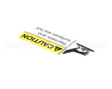 71509 Grindmaster Cecilware Decal,Caution Hot