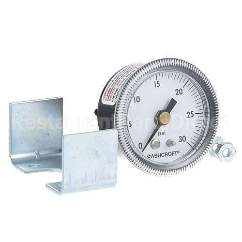 7167 Compatible Cleveland Gauge1-1/2, 0-30Psi, 1/8"Mpt