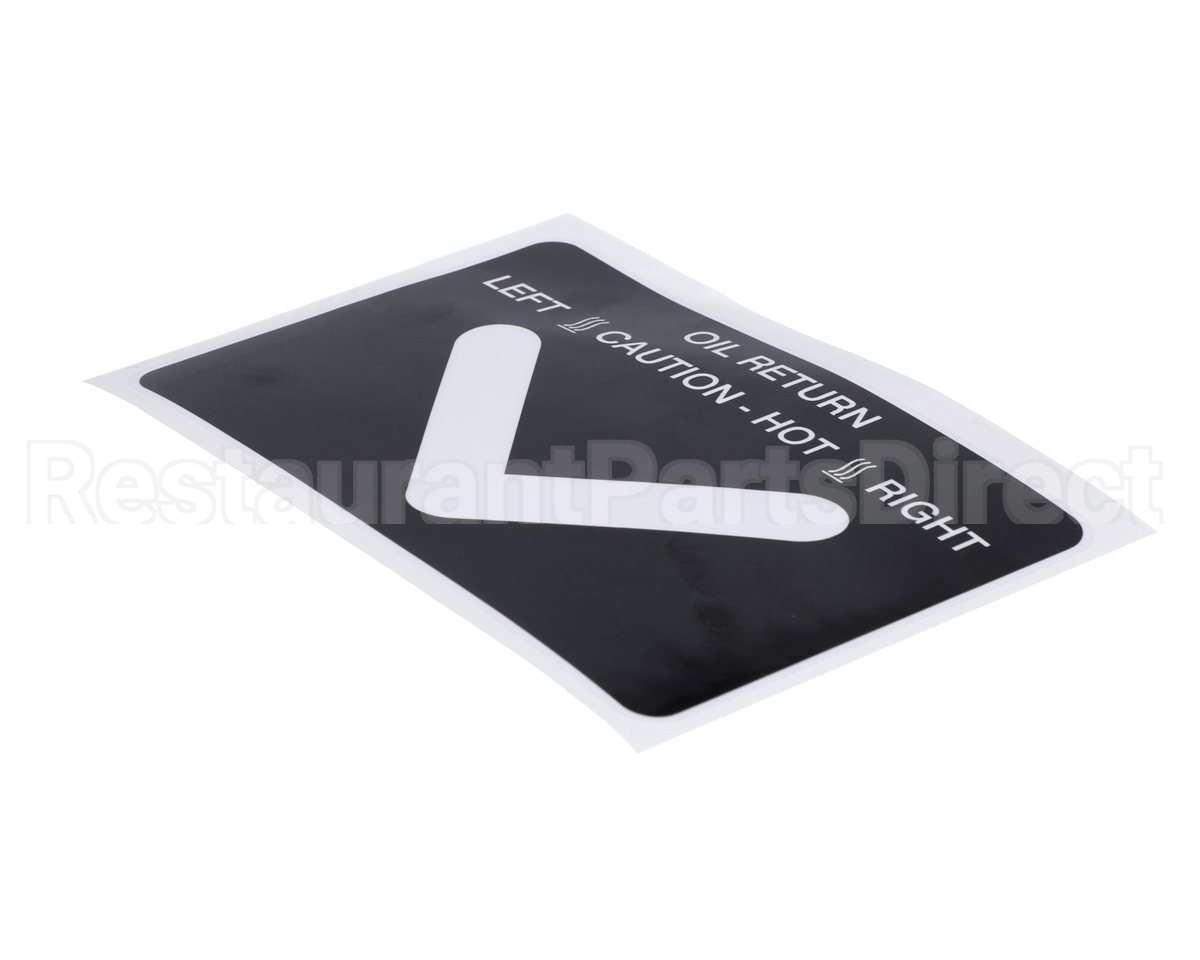 71777 Henny Penny Label Oil Return 34X