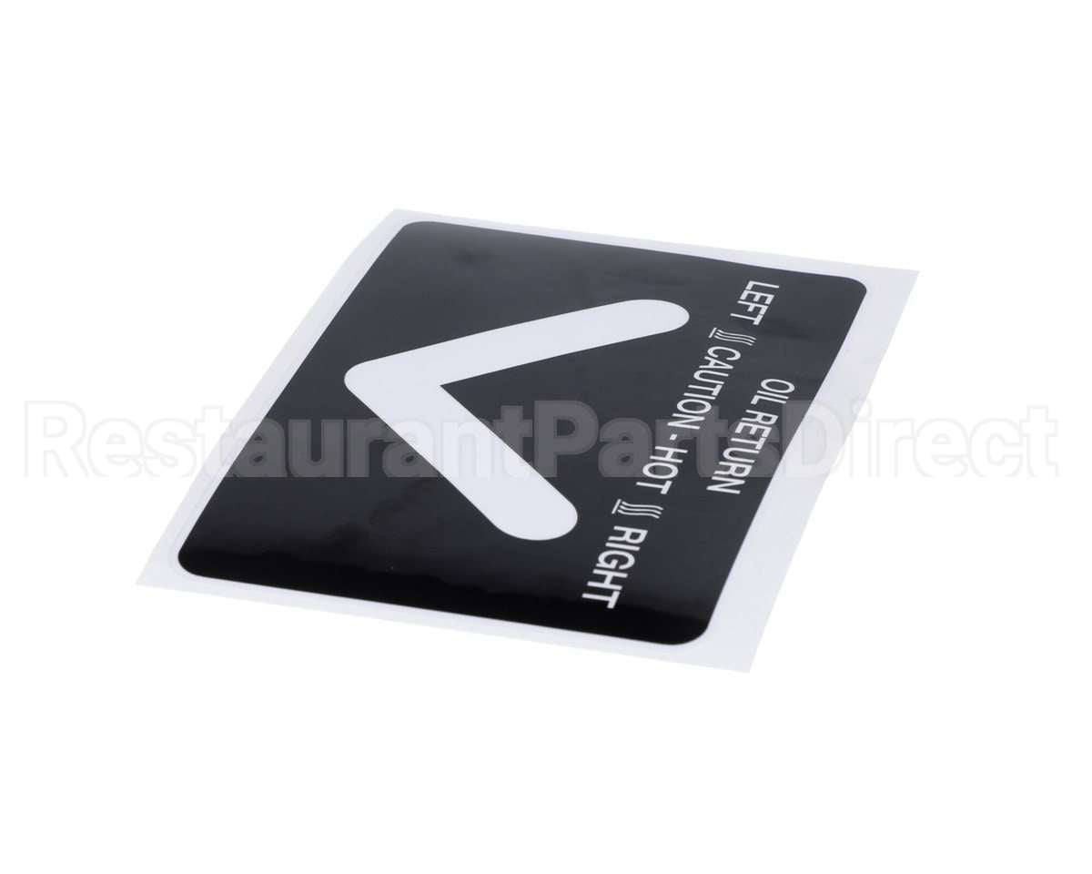 71777 Henny Penny Label Oil Return 34X