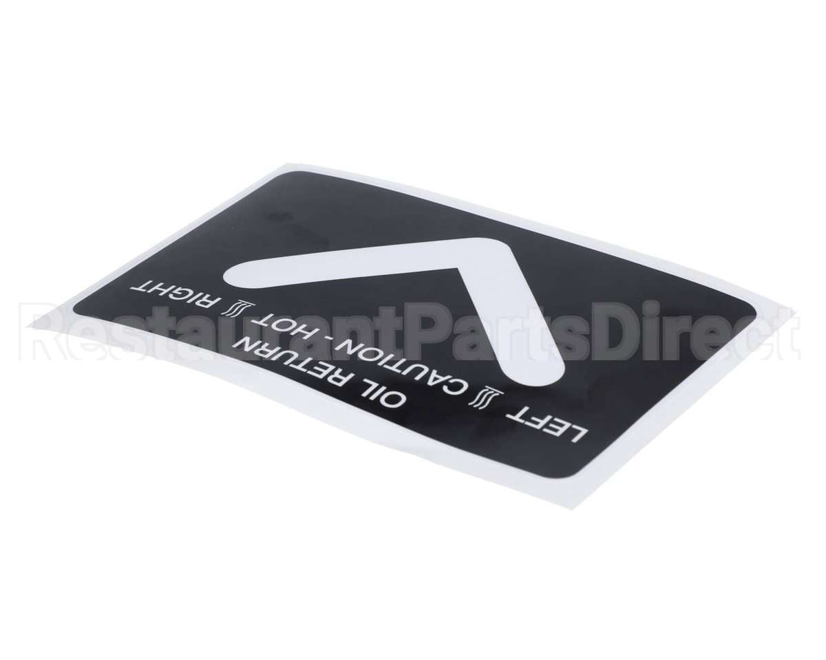 71777 Henny Penny Label Oil Return 34X