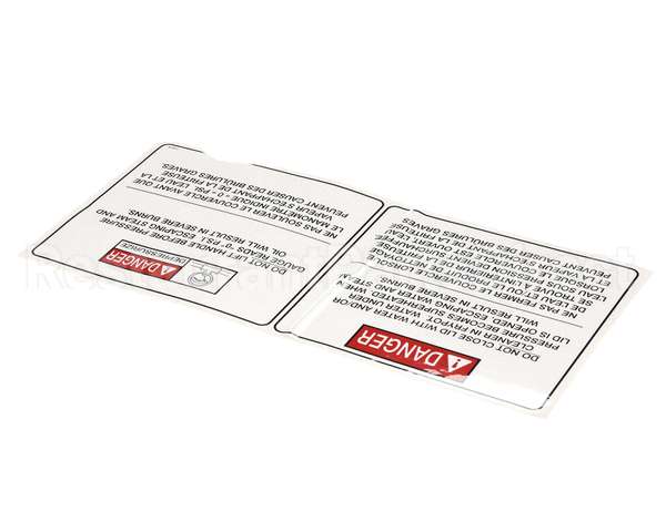 71901 Henny Penny Label-Operational Haz, Eng/Fr